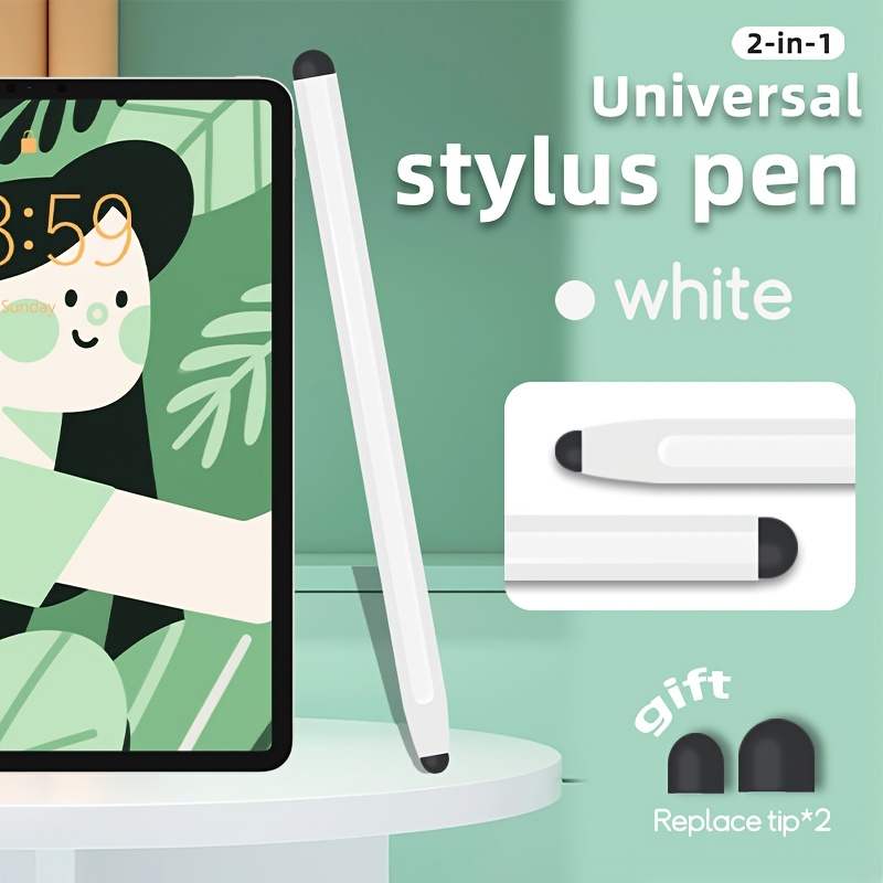Image of Silicone-tipped Touchscreen Pen, Stylus For Drawing And Coloring, Suitable For Xiaomi And Huawei