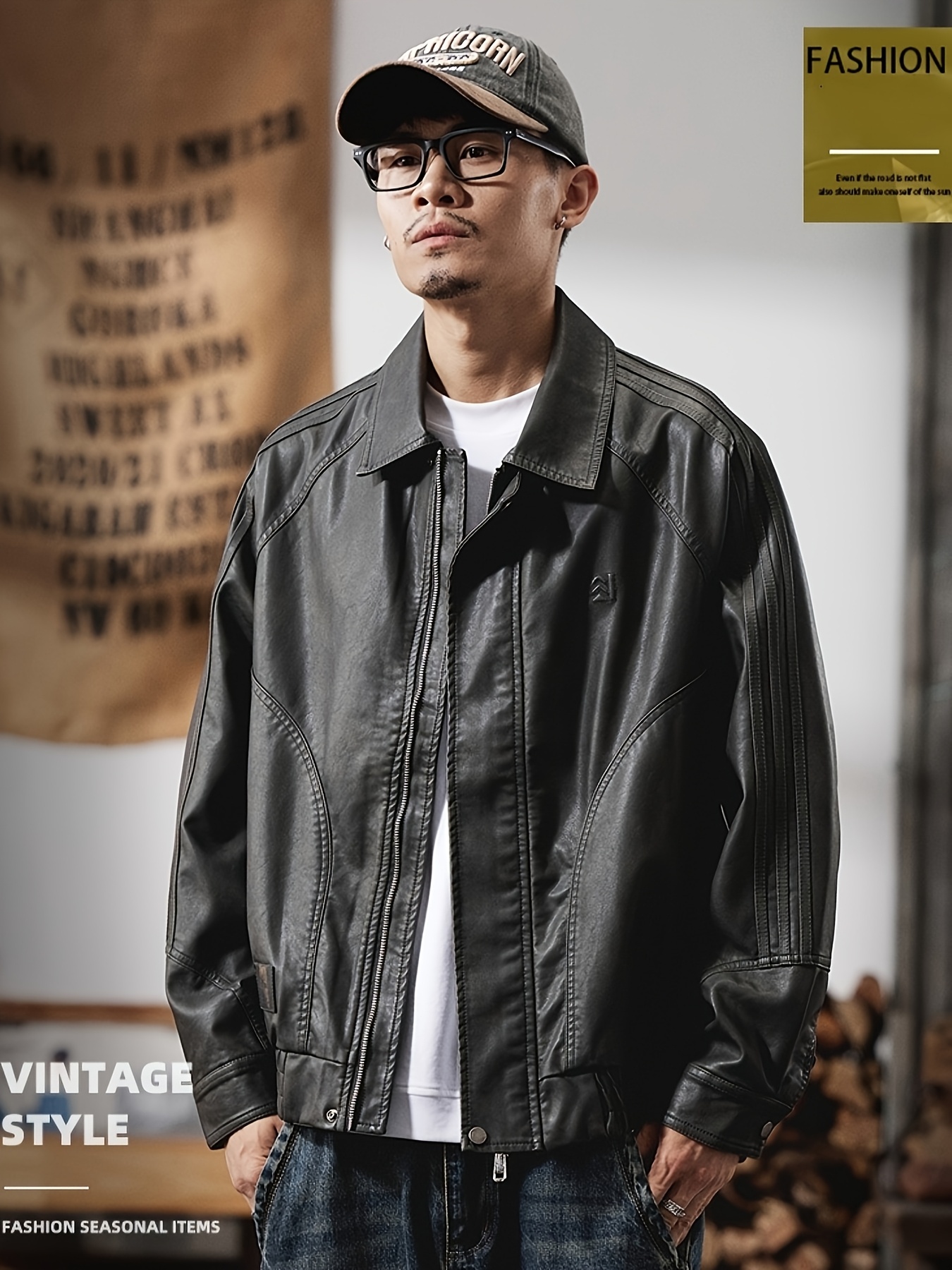 vintage jacket sold on Temu United States