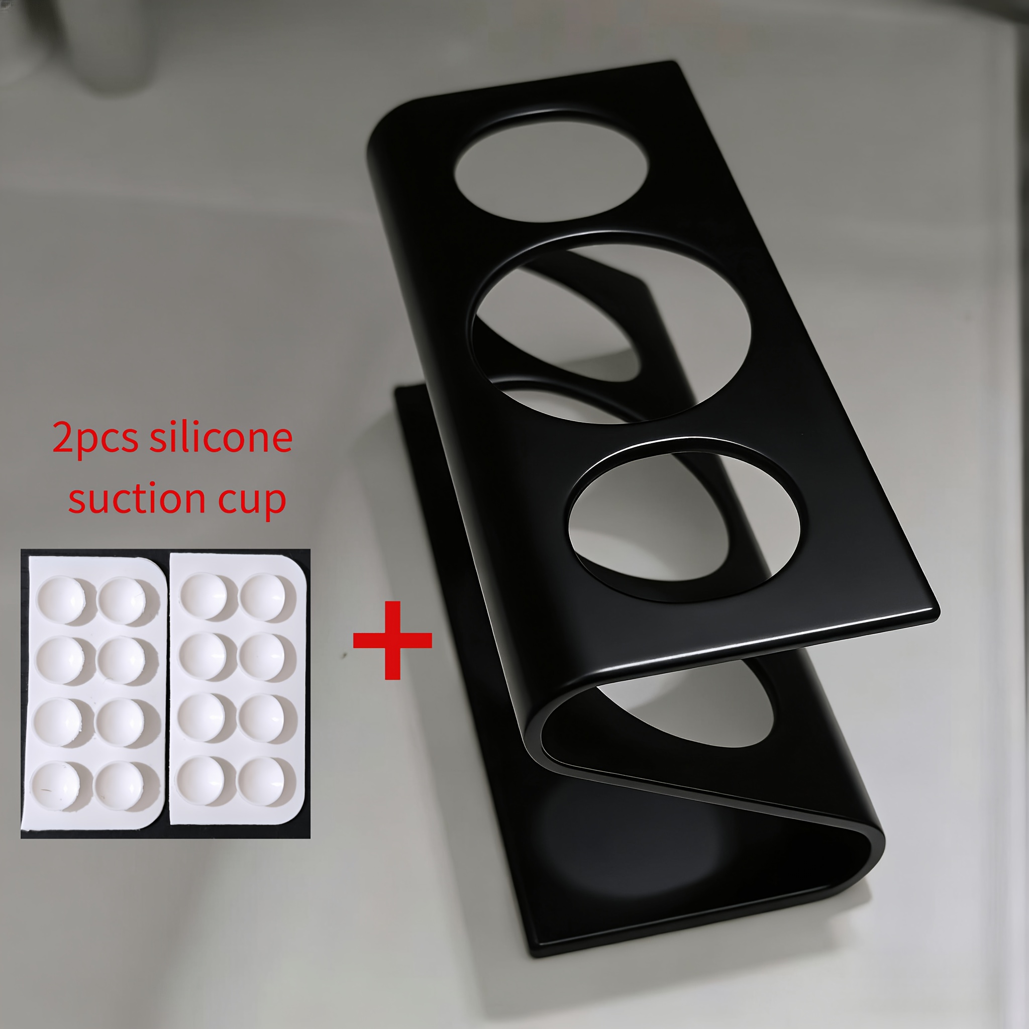 Image of Electric Toothbrush And Toothpaste Holder With 3 Storage Slots, Bathroom Organizer, Sink Caddy, Razor Storage Rack