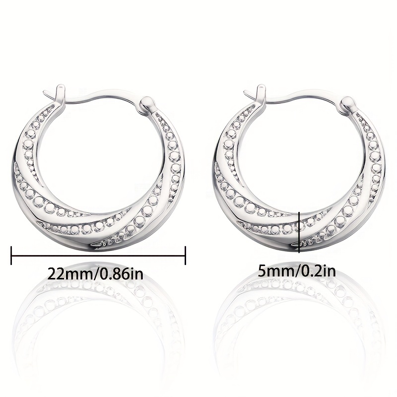 925 Silver Women' Earrings High-end Luxury Women's Jewelry Elegant Sexy Fashion Trend Christmas Valentine's Day Holiday Gift Birthday Gift With Exquisite Packaging Gift Box