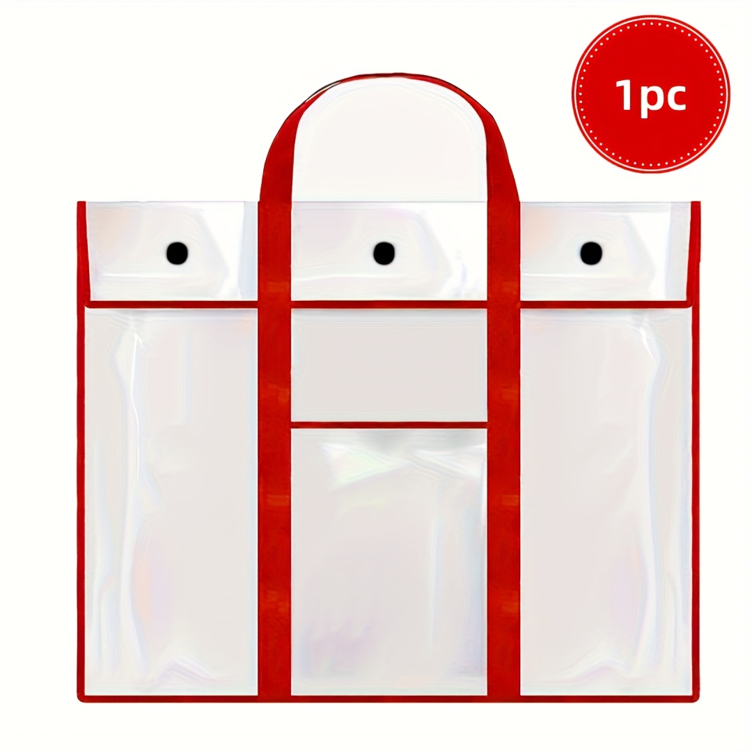 1 Piece Of A Large Capacity Drawing Board Bag In Blue, Black, Or Red, Designed For Storing Posters And Holding Bulletin Boards, Suitable For Art Portfolios