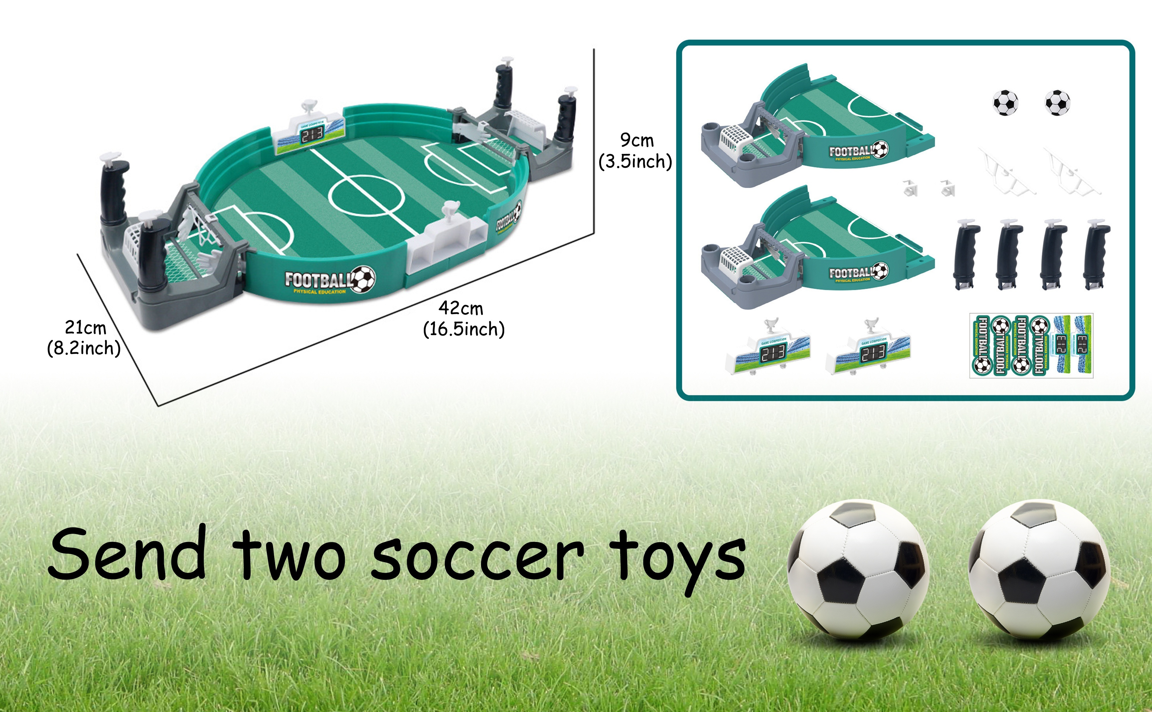 99 of       for children desktop soccer toys christmas gifts family parent child pairs details 0