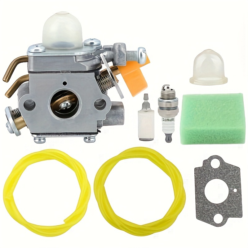 TEMU 308054043 Carburetor Kit For Ryobi Cs26 Ss26 26cc String Trimmer