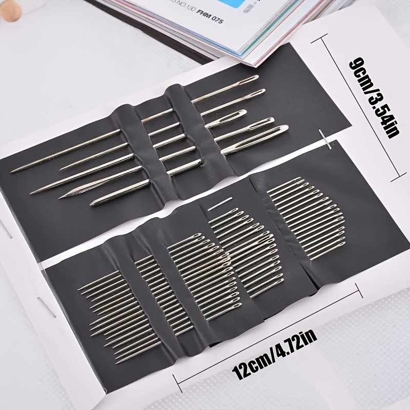 Set Of 55 Hand Sewing Needles