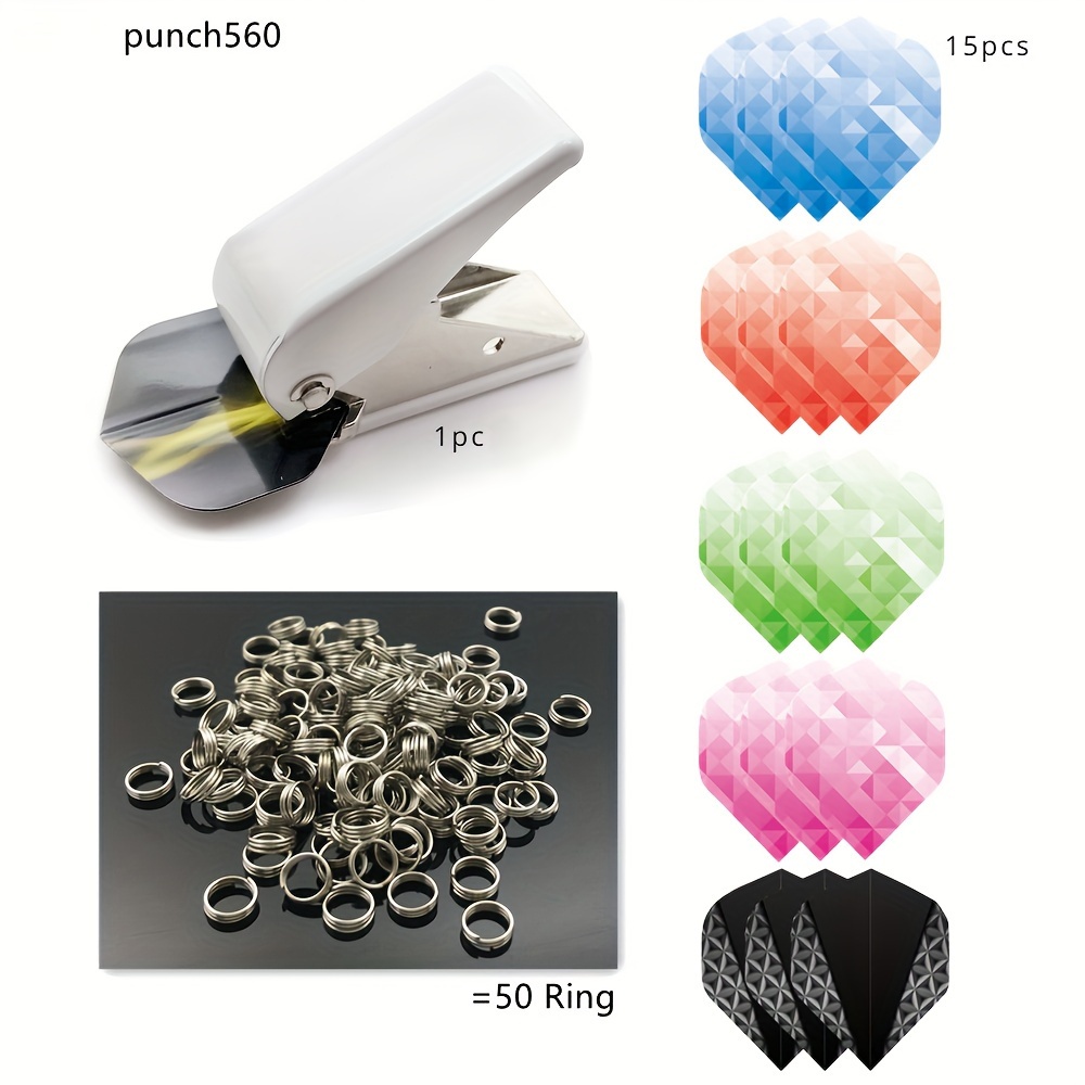 1set Dart Accessories, Includes , 50pcs , 15pcs Dart Flights