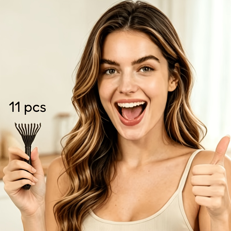 TEMU 11 Household Hair Cleaning Tools, Cleaning Brushes, , Air Cushions, Combs, Cleaners, Hair Styling Tools To Avoid Hair