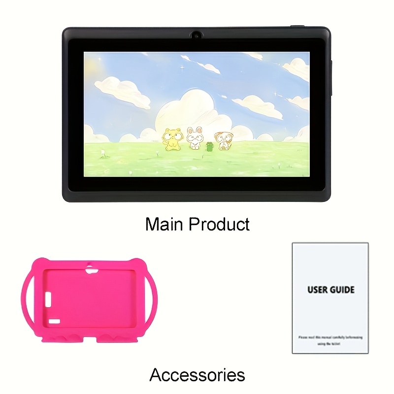 キッズ❣️タブレット 7インチ Android タブレット 4GB＋32GB 7インチ 子供用タブレット 32gb rom 4gb+2gb+2gb 11.0 - Temu Japan