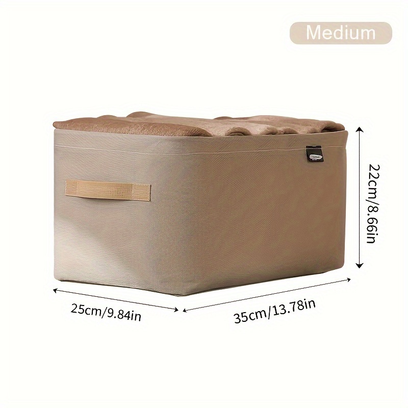 AiQInu Cajas Almacenaje Ropa, 2PCS 90L Plegable Bolsa Almacenamiento de Ropa  de Gran Capacidad, Bolsas para Guardar Ropa con asa reforzada para  Edredones, Ropa de Cama, 60x44x35CM : : Hogar y cocina