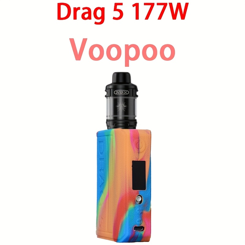 elf bar vape uk VOOPOO Drag 5 Mod Kit Vape Protective Silicone Case Durable Skin, Sleeve,  Cover, Wrap, Gel, Case, Sleeves main image 1