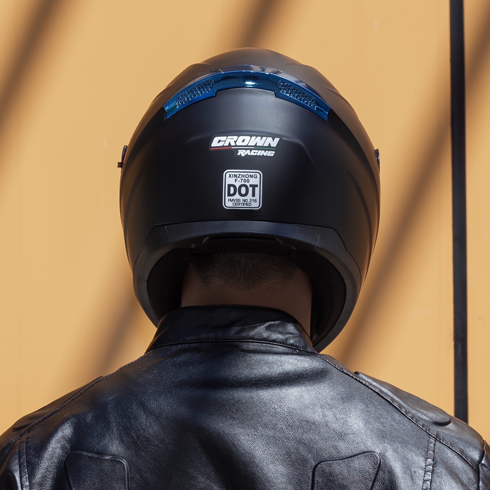 HJC F70 CARBON Solid Natural Motorcycle Helmet, DOT Approved (Carbon, XX-Large