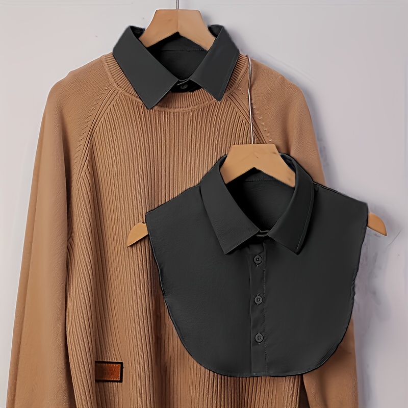 TEMU Staccabile, da Camicia Staccabile, Camicia Staccabile da Donna, Accessorio di Lingerie Taglie Forti, Decorazione Multifunzionale, Moda Donna,