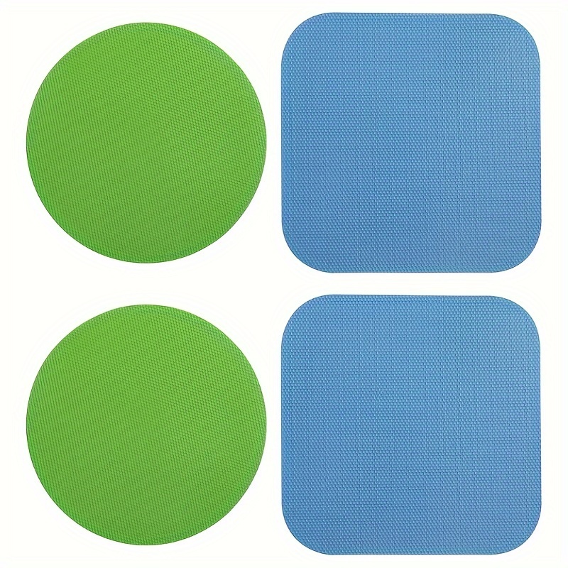 Image of 4pcs Can Opener Grippers, Rubber, , Suitable For Elderly With Arthritis Or Weak Hands, Kitchen Cup Coasters