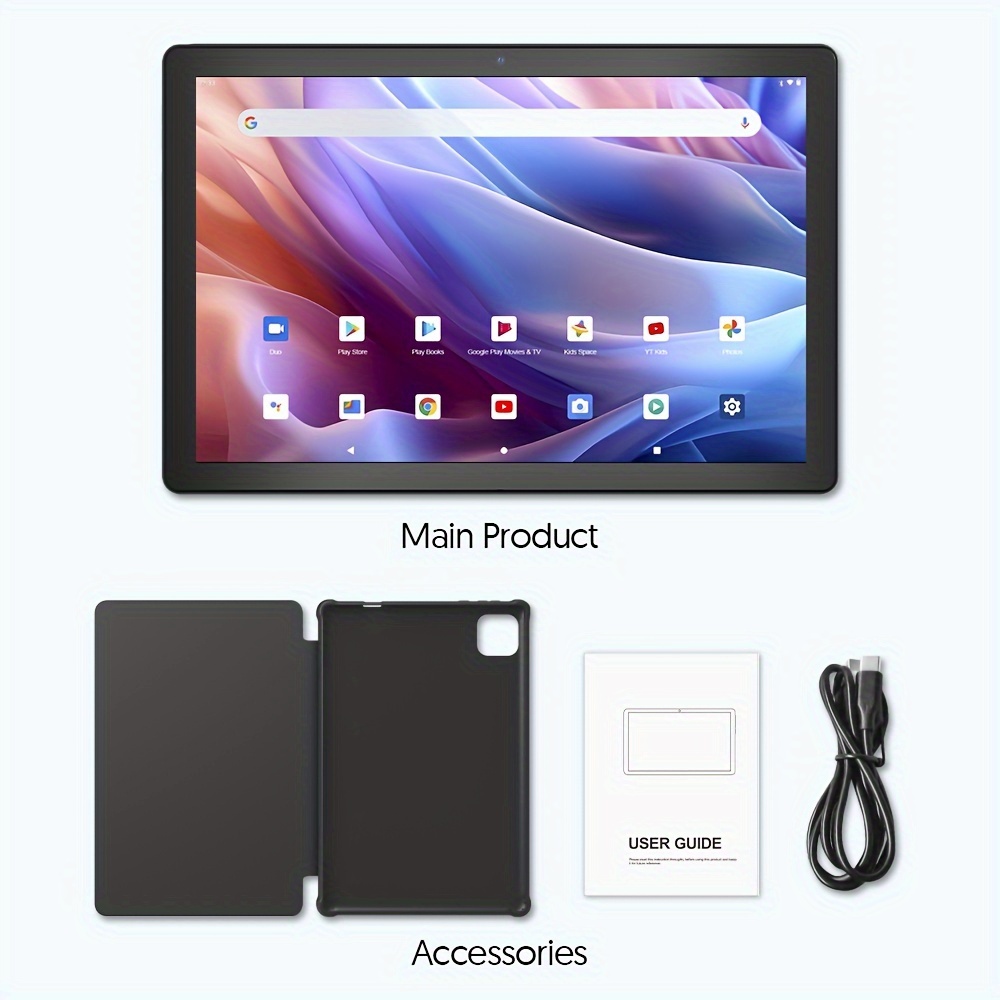 tablet pc android 12 64gb rom 256gb expand quad core tablets
