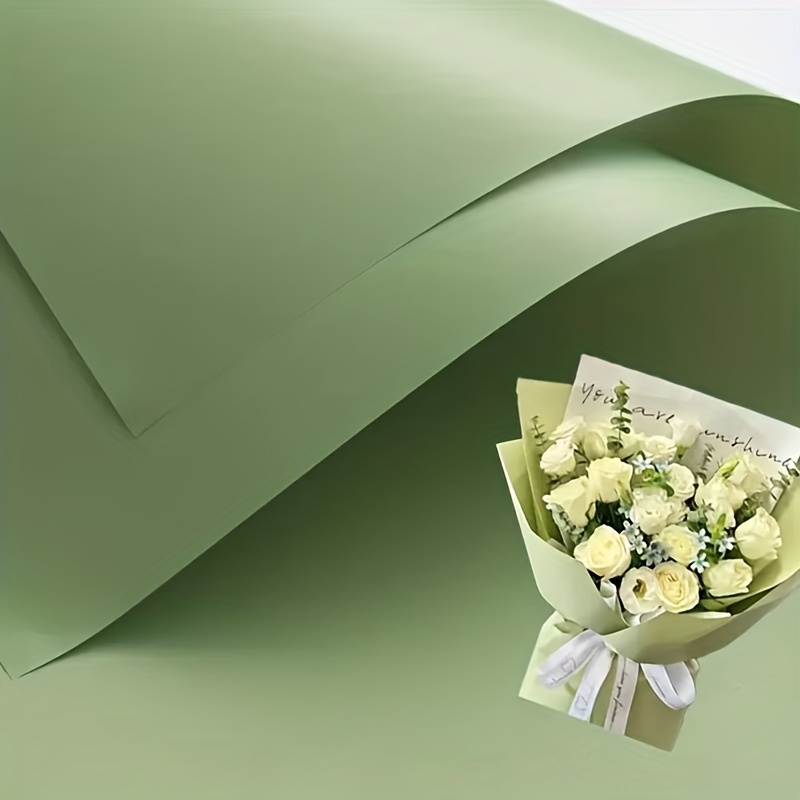 TEMU 18pcs Soft And Vibrant Colors - Korean Style Floral Wrapping Paper For Valentine's Day, Mother's Day, Halloween, Birthdays, Weddings - Elegant
