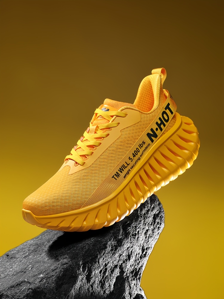 [sneakers] Men'S Low-Top Road Running Shoes | All-Terrain Grip, Breathable Mesh, Non-Slip Sole for Fitness, Slow Running, Hiking, Outdoor, Indoor & Outdoor Use