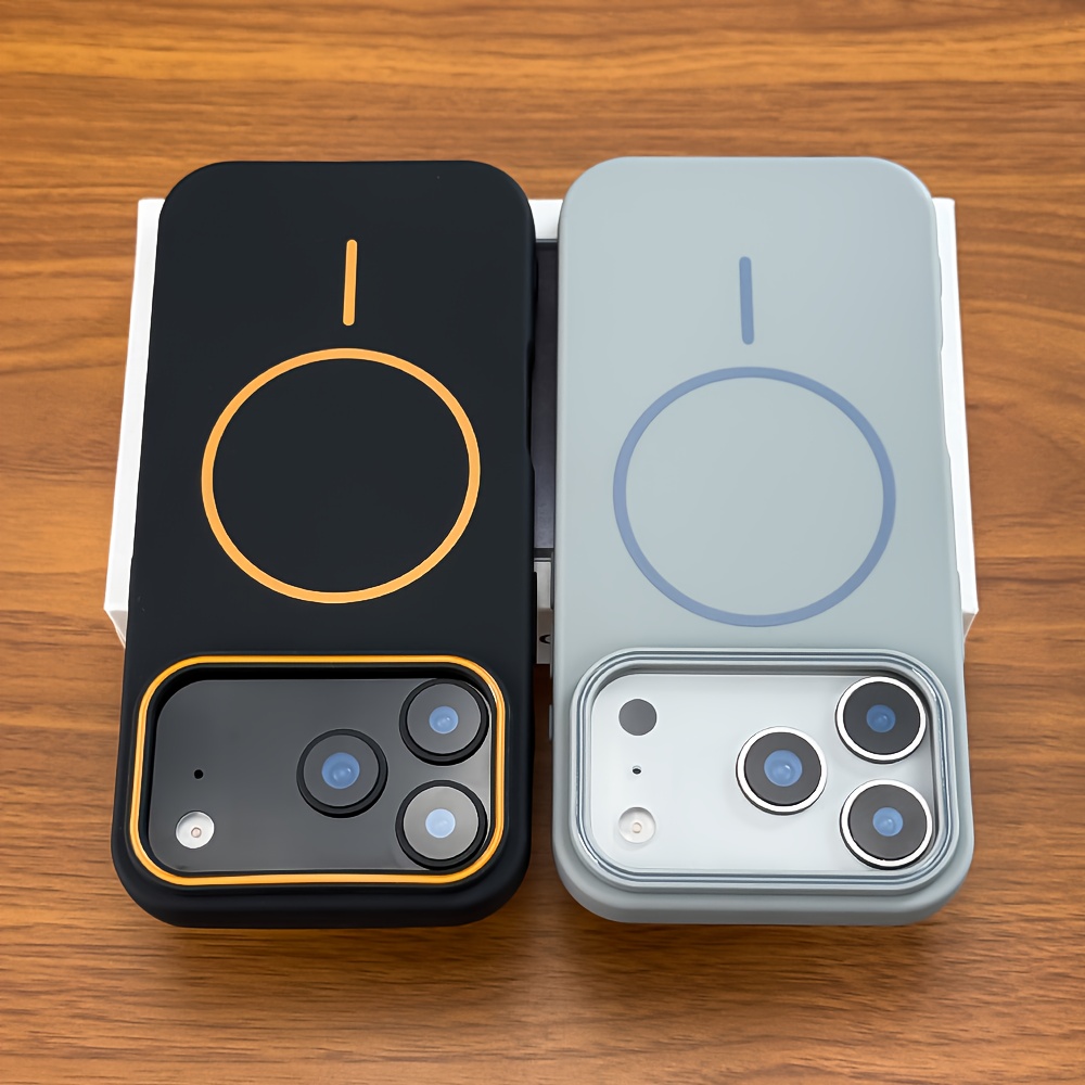 new luxury upgrade magnetic matte soft tpu case compatible with iphone 17 16 15 14 13 12 11 pro max 17  17pro 16pro 16  shockproof wireless charging back cover cases, phone protection,  , modern phone case,  , durable material,  , shockproof shell, protective cover, tech enthusiasts, smartphone owners Product details 3