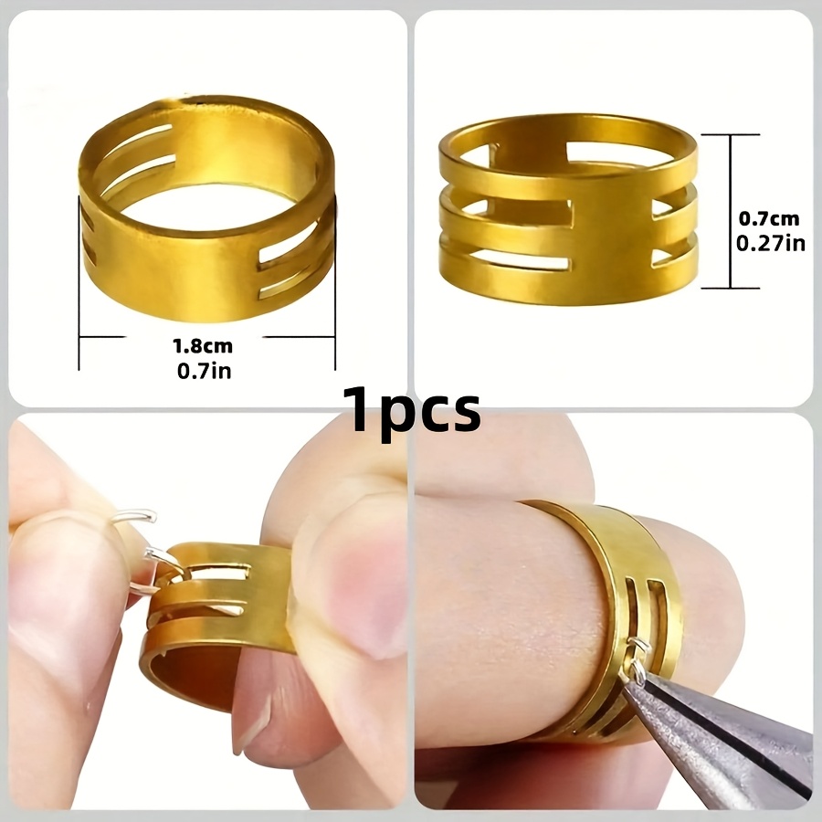 Jewelry Making Pliers Set with Golden Ring, 2pcs