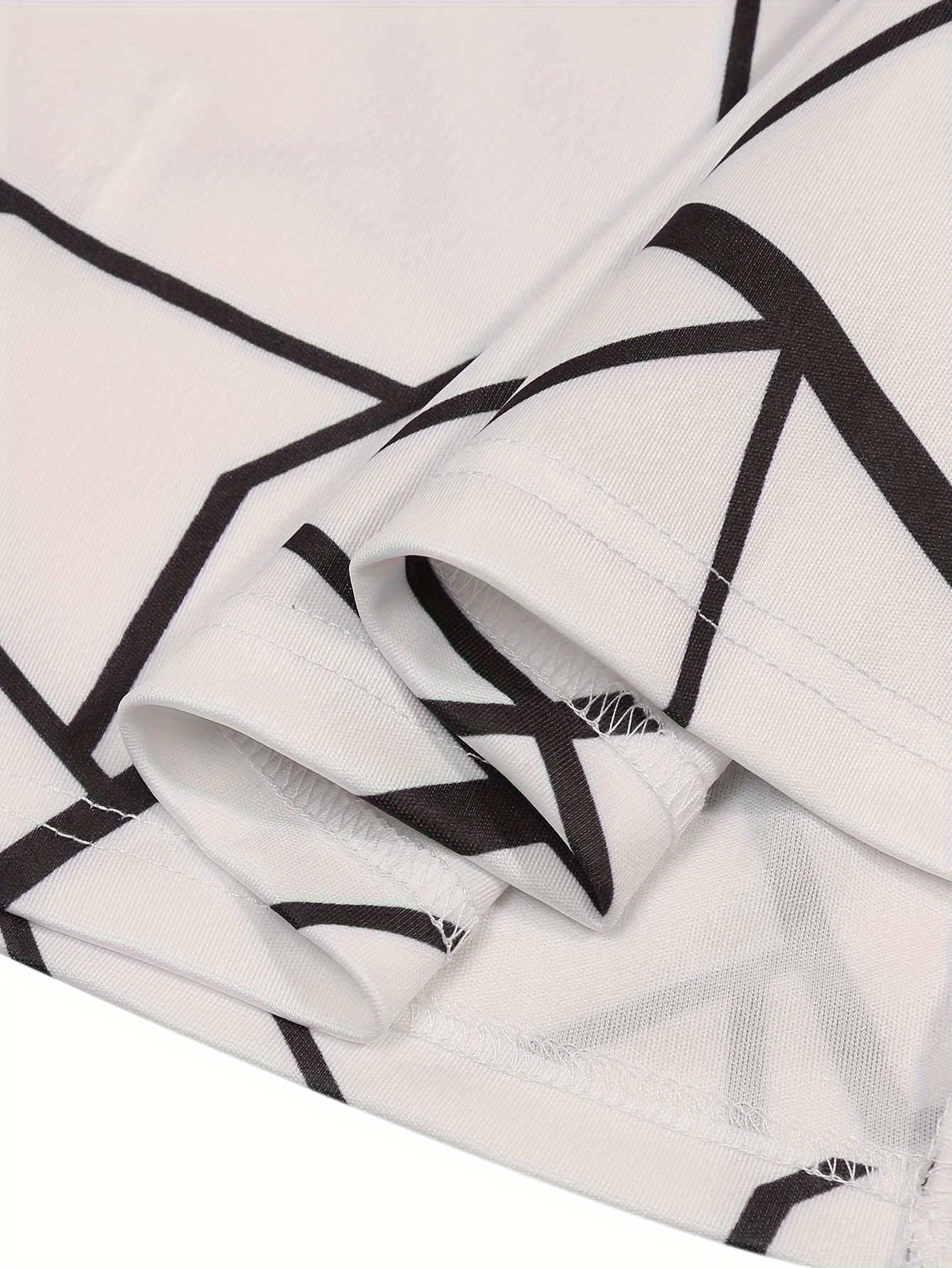 New Women'S Cardigan with Geometric Print Jacket