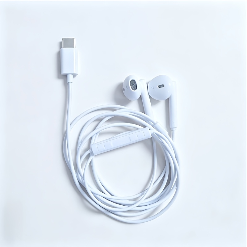 TEMU High-fidelity Headphones Wired Earphones Type- Gaming Music Listening