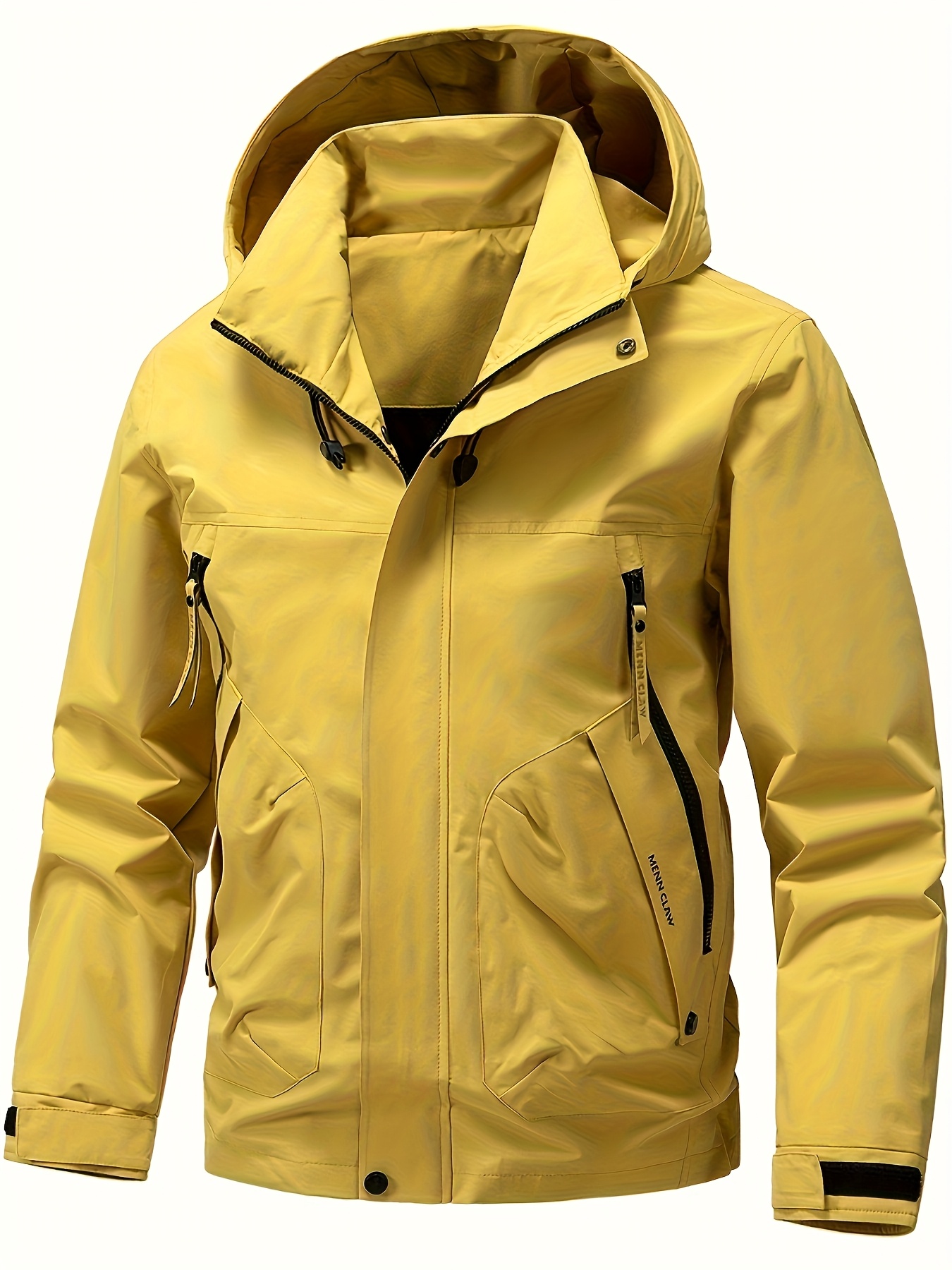 veste imperméable à capuche homme 100% polyester légère Temu Canada