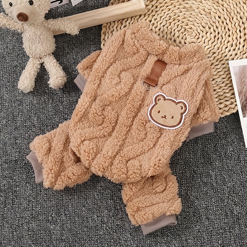 TEMU 1pc Pet Autumn/winter Padded Coat For Teddy, French Bulldog, Corgi, And Cats, Warm Padded Coat For Small Dogs