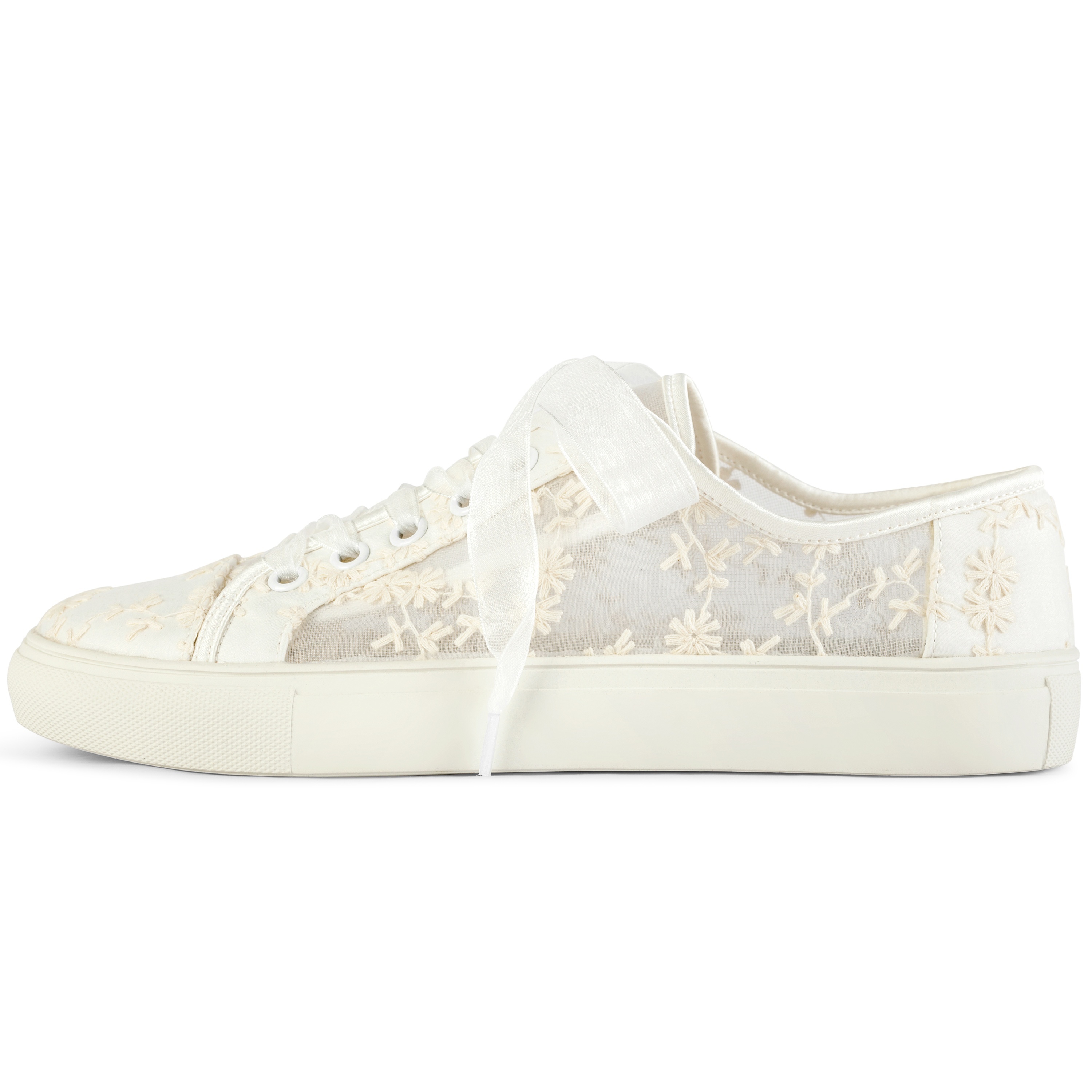 JIAJIA 8836 Trouwschoenen Bruids Sportschoenen Flats Bruid Tennis