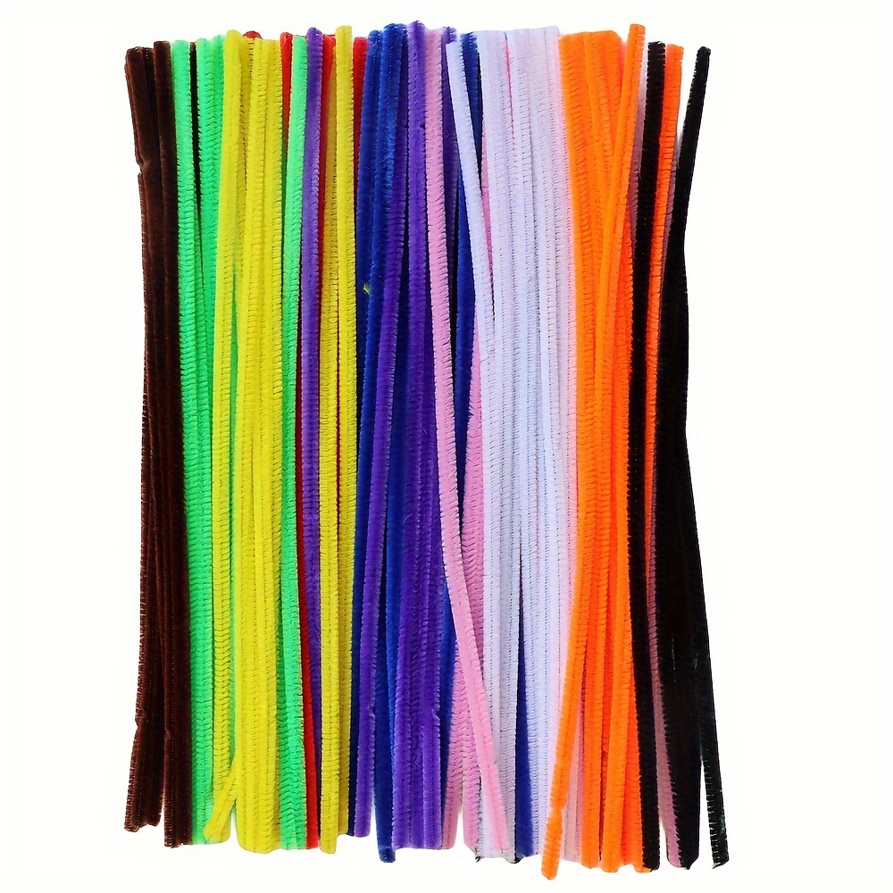 

-pack Nylon Pipe Cleaners, Flexible And Twisted Sticks For Diy Arts & Crafts Projects, Counting & Home Decorations