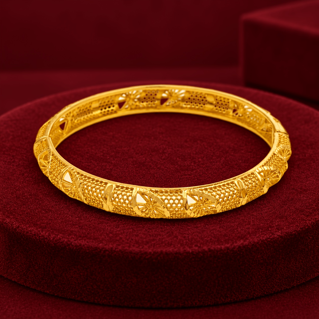 2pcs Copper Bangle For Women, Classic Fashion Bracelet For Everyday Outfits And Special Occasions