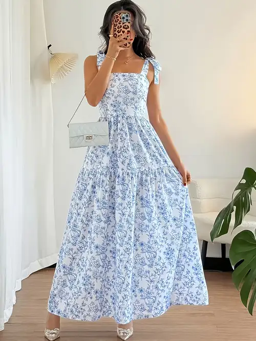 temu long dresses flowy sold on United States ladies maxi dresses sold on