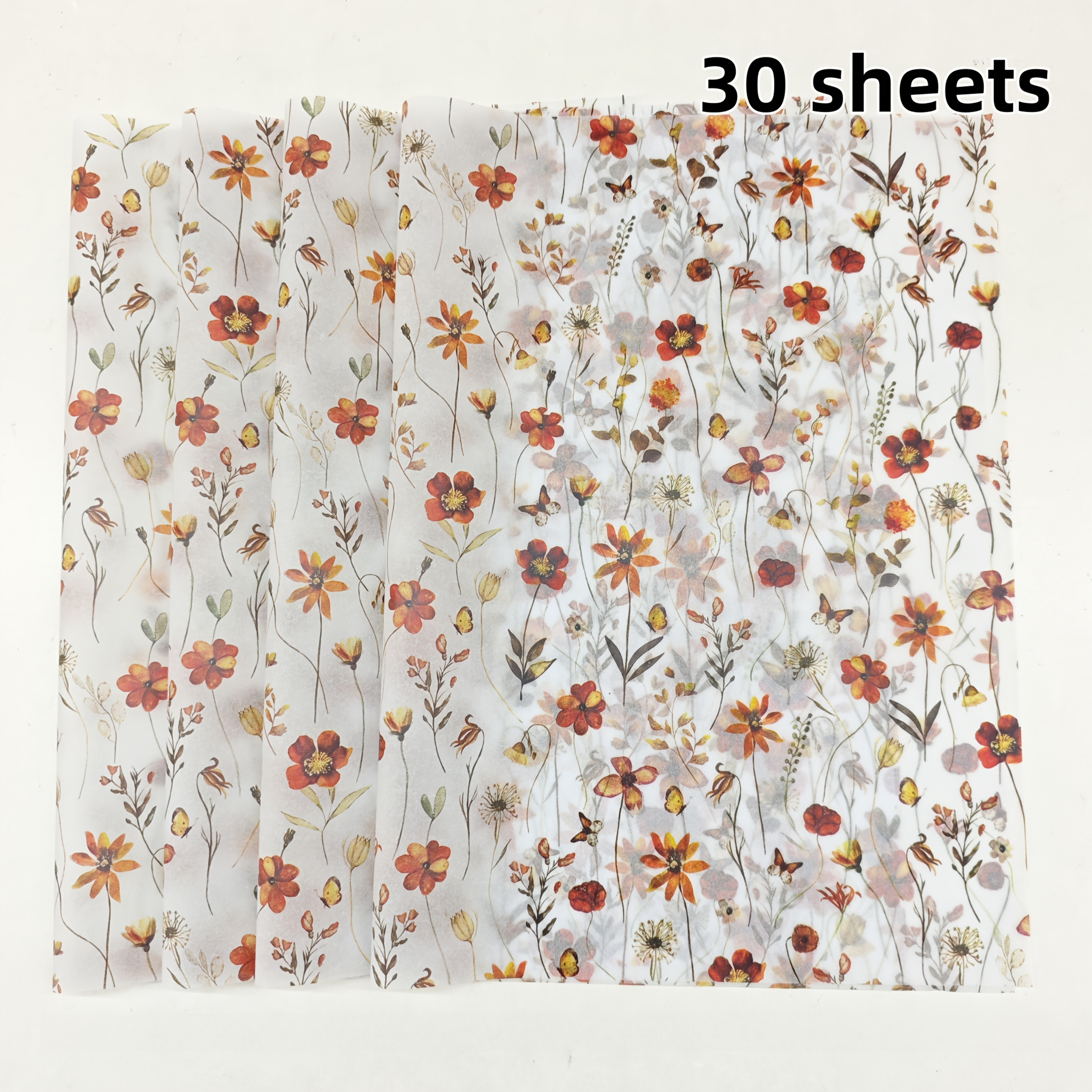 Image of Qoqi & Multicolor Tissue Wrapping Paper - Coffee Bean,,, Gift Wrap Suitable For Weddings, Birthdays, Diy Crafts, Party Decorations - For & Gift