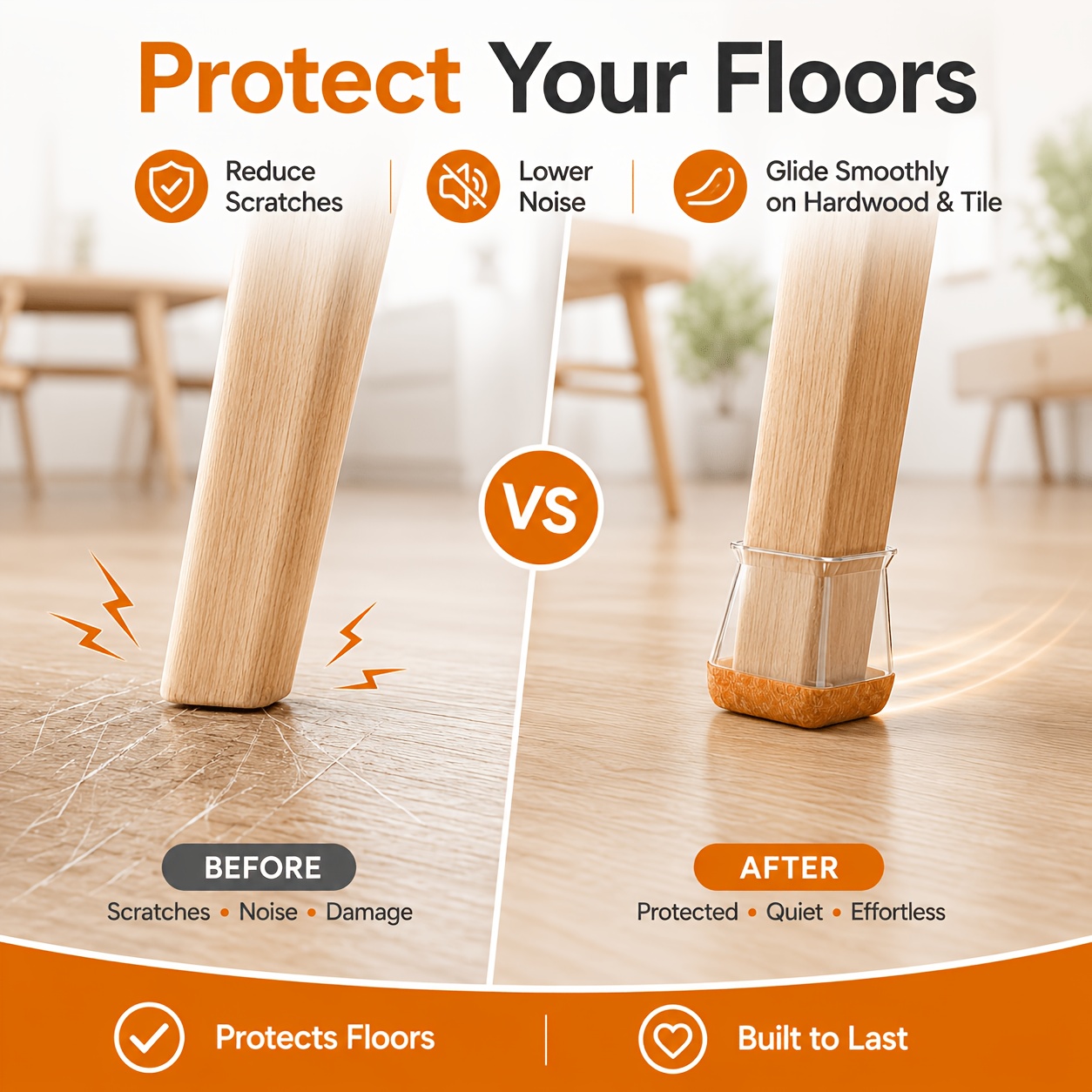 leg caps floor coasters for hardwood floors