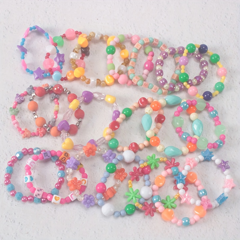 Mixed Color Shipping Bracelets, Fun Beaded Accessories