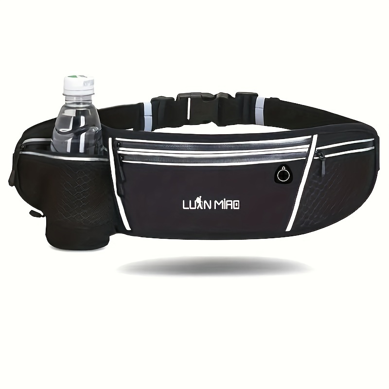 TEMU Multi Functional Sports Waist Bag For Men And Women - Suitable For Outdoor Running And Fitness - Including A Phone Pocket And Waistband