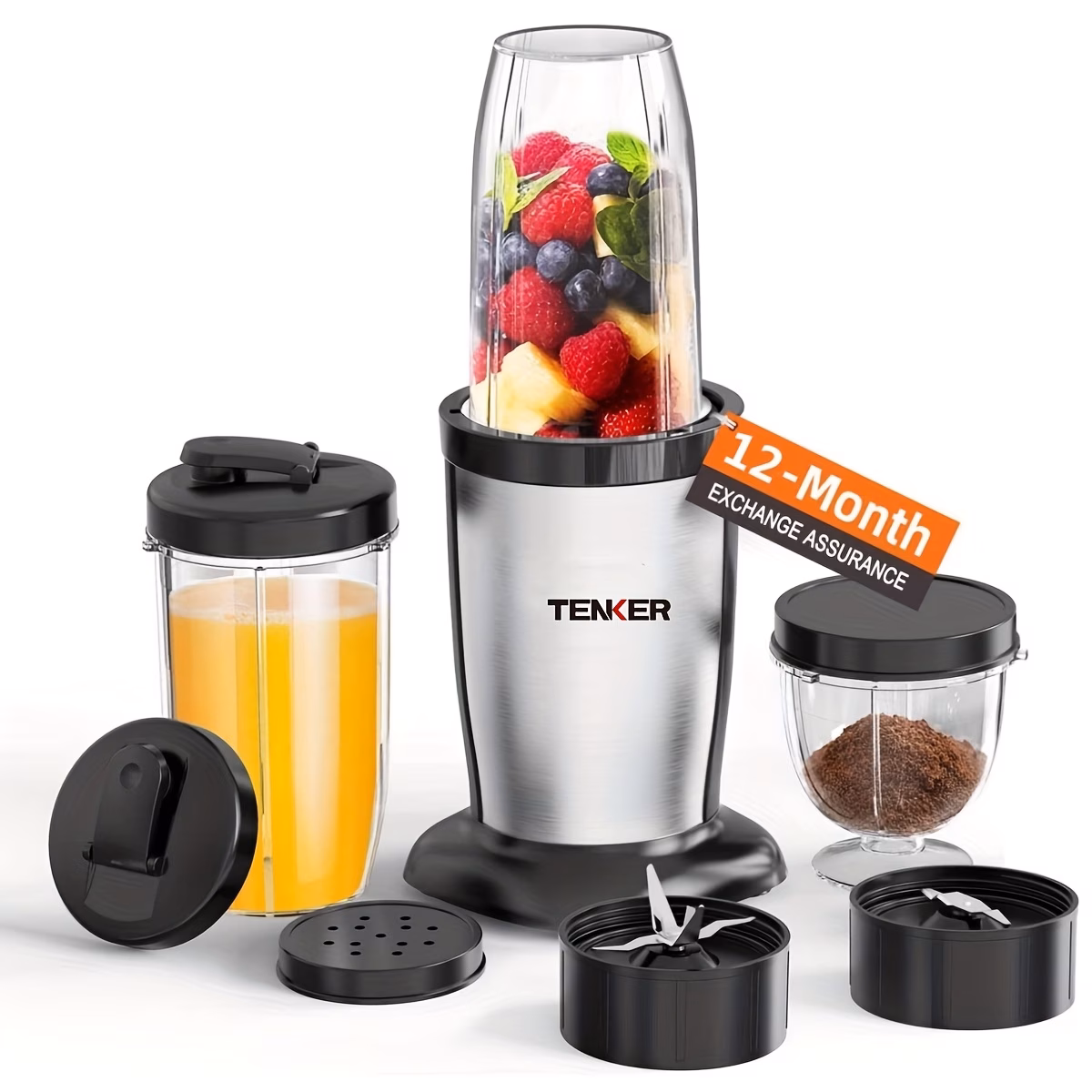 Smoothie Blender By KOIOS, 11pcs Personal Bl...