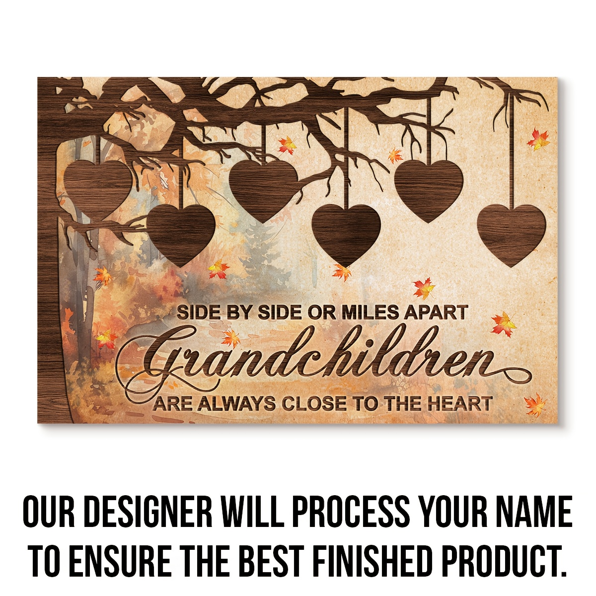 TEMU Personalized Family Tree Name Canvas Painting - Custom Family Name Canvas Wall Art Family Tree Name Canvas Painting Canvas - Memorable Family