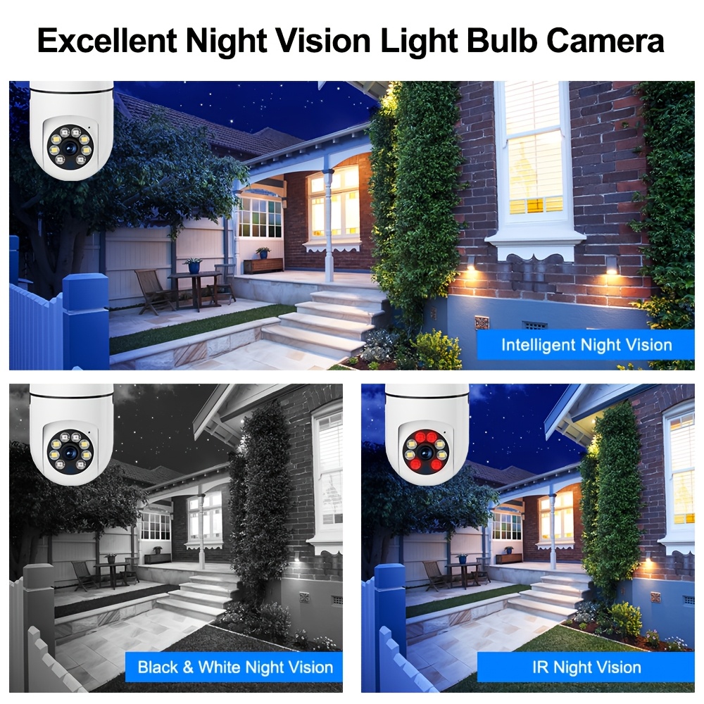 1080P Wireless Outdoor Security Camera with 5G/2.4G Wi-Fi, Smartphone App Control, 355° Pan/Tilt, Color Night Vision, 2-Way Audio, Waterproof, Motion Detection - USB Powered (No Battery) details 7