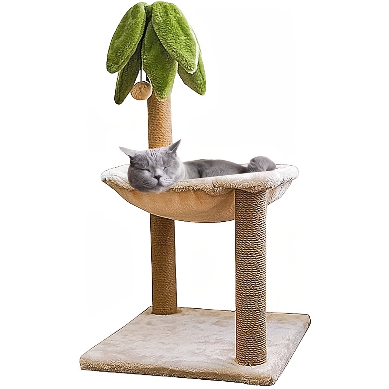 

Cat Condo Tree Tower With Bed Kitten Scratching Post For Indoor Cats