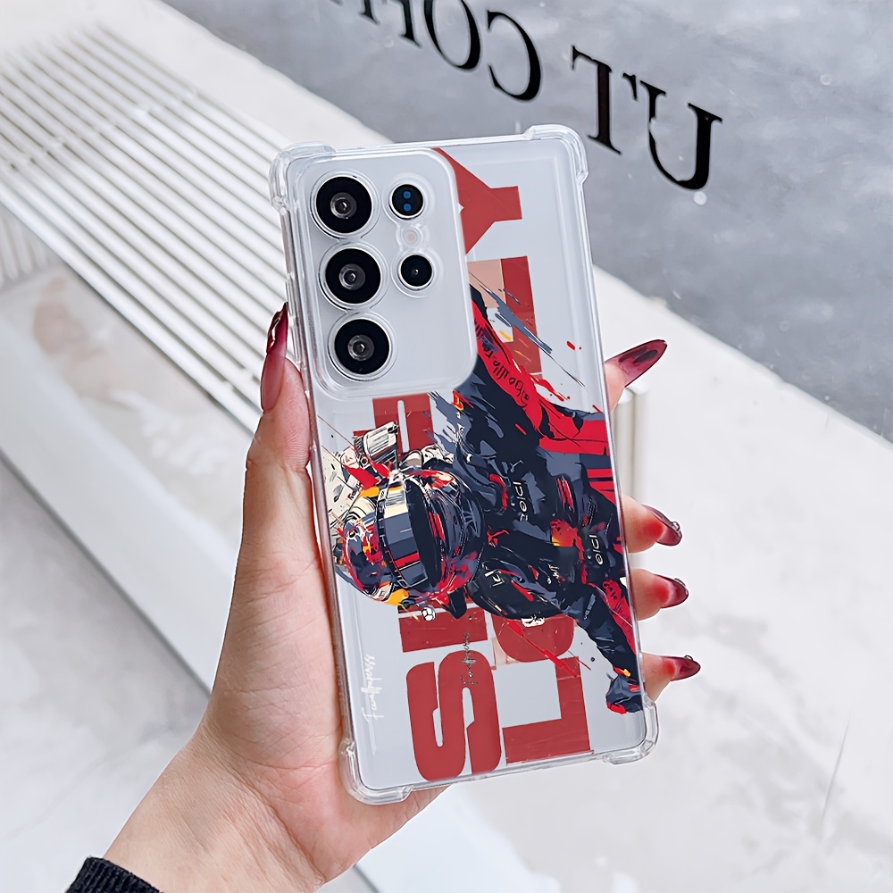 TEMU Phone Case - Phone Case Compatible With For Galaxy S25 S24 S23 S22 S21 S20 Fe Edge 4g 5g Shockproof Soft Back Cover