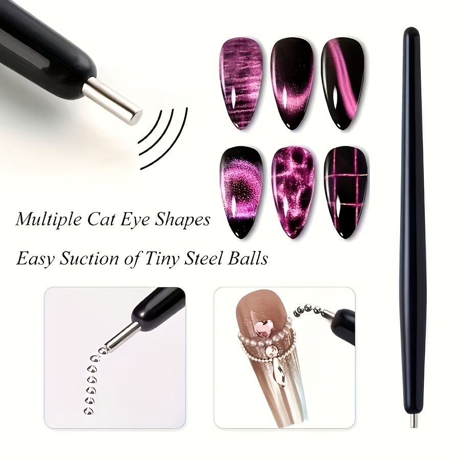 4pcs Cat Eye Nail Art Tool for Styling