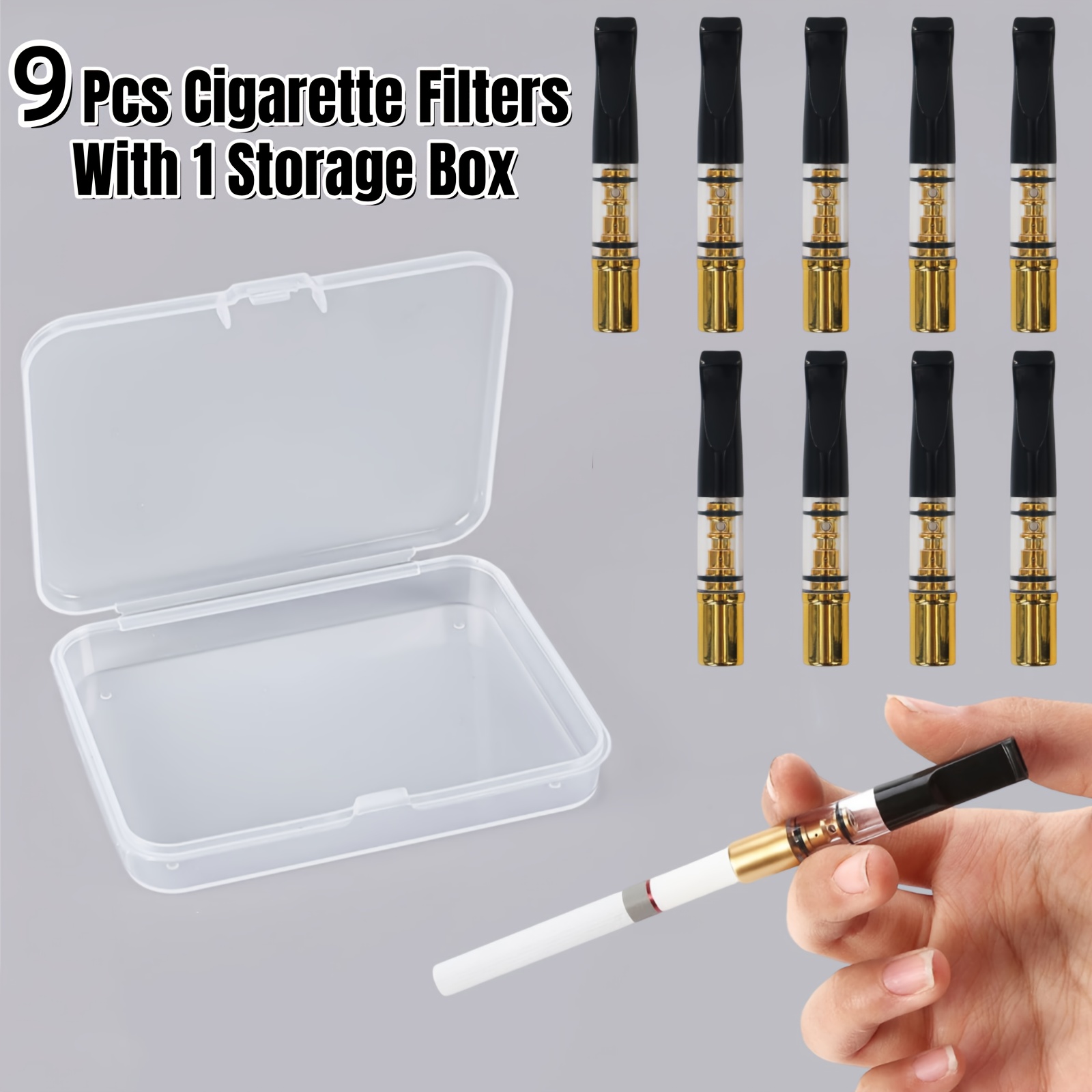 plastic cigarette filters - Romania