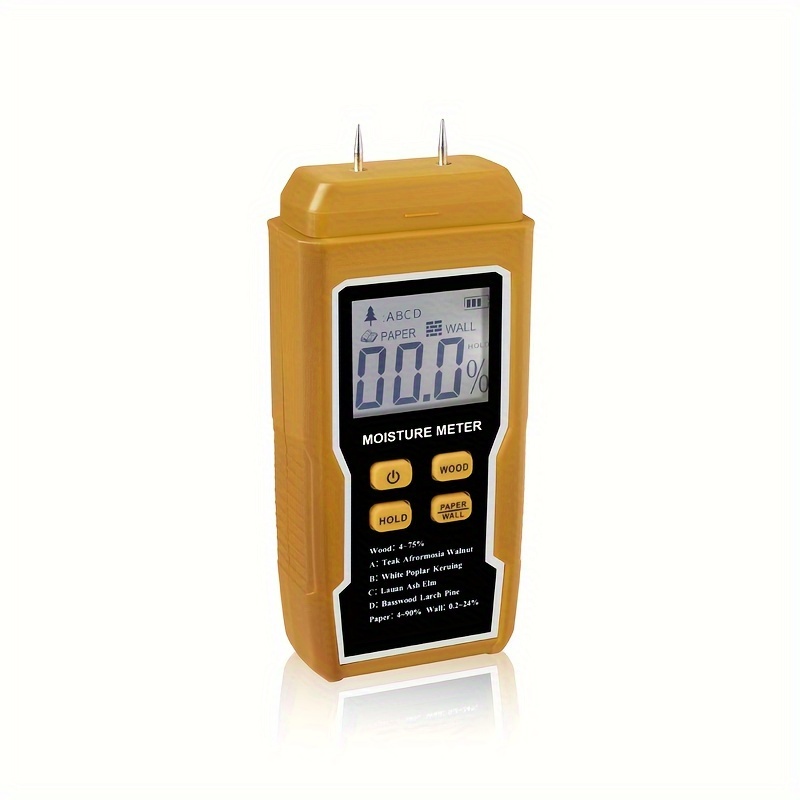 TEMU HY16 Fornitura da Misuratore di umidit� digitale per carta, legno, , pareti in