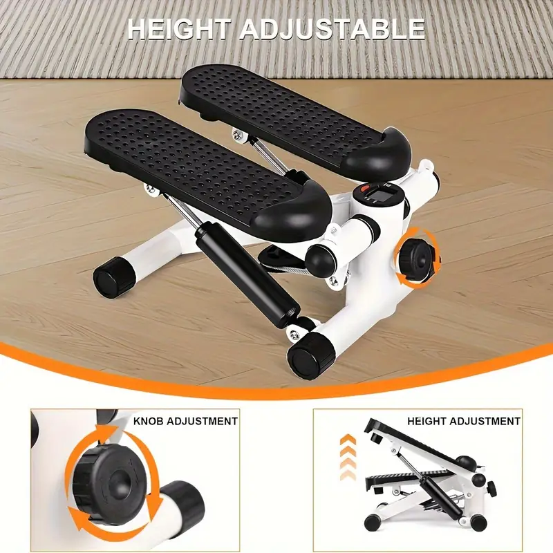 1pc fitness stepper for exercise mini fitness machine with band suitable for leg training full body workout details 3