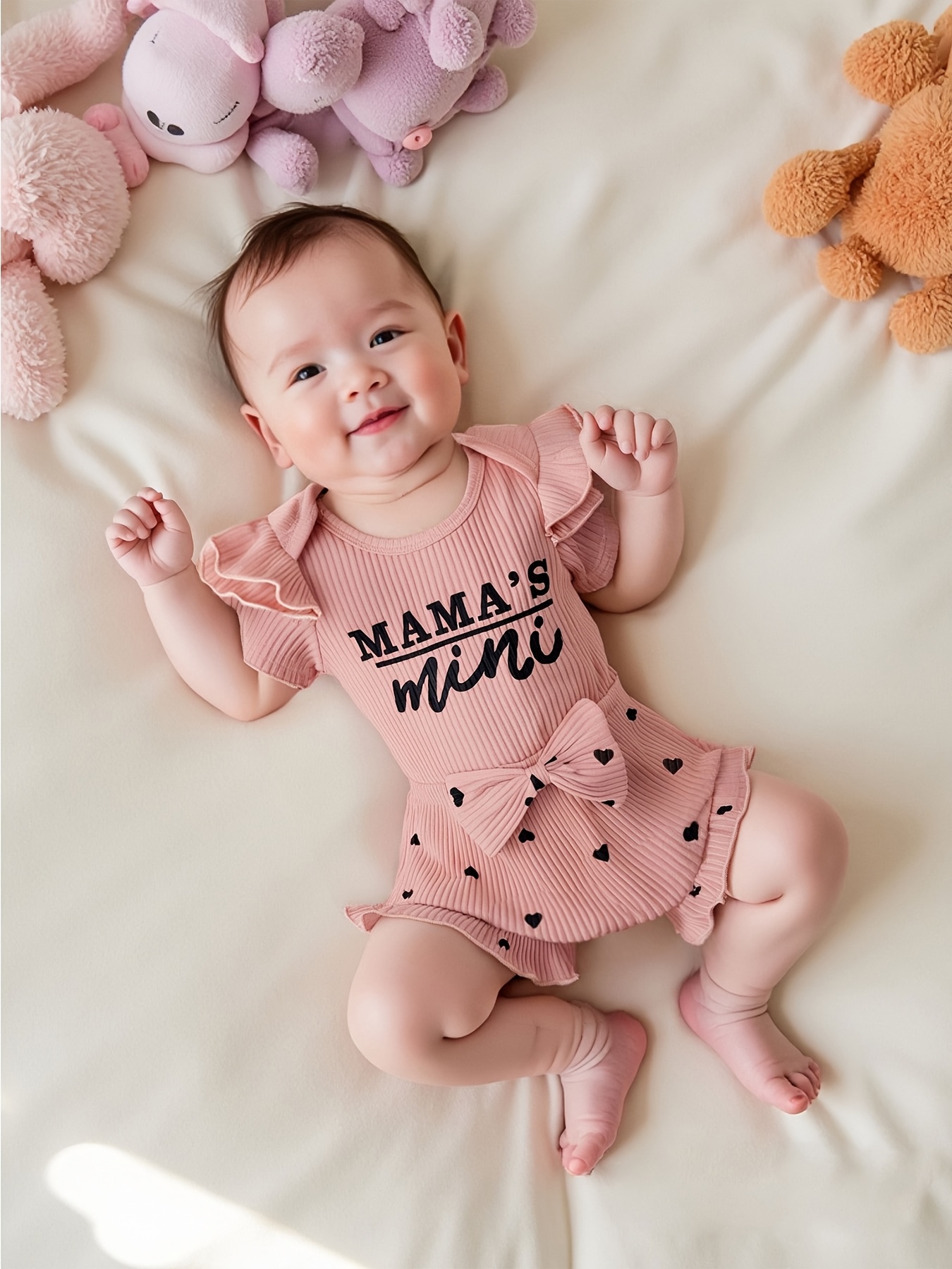 conjunto de roupa para bebê menina presente para Temu Brazil
