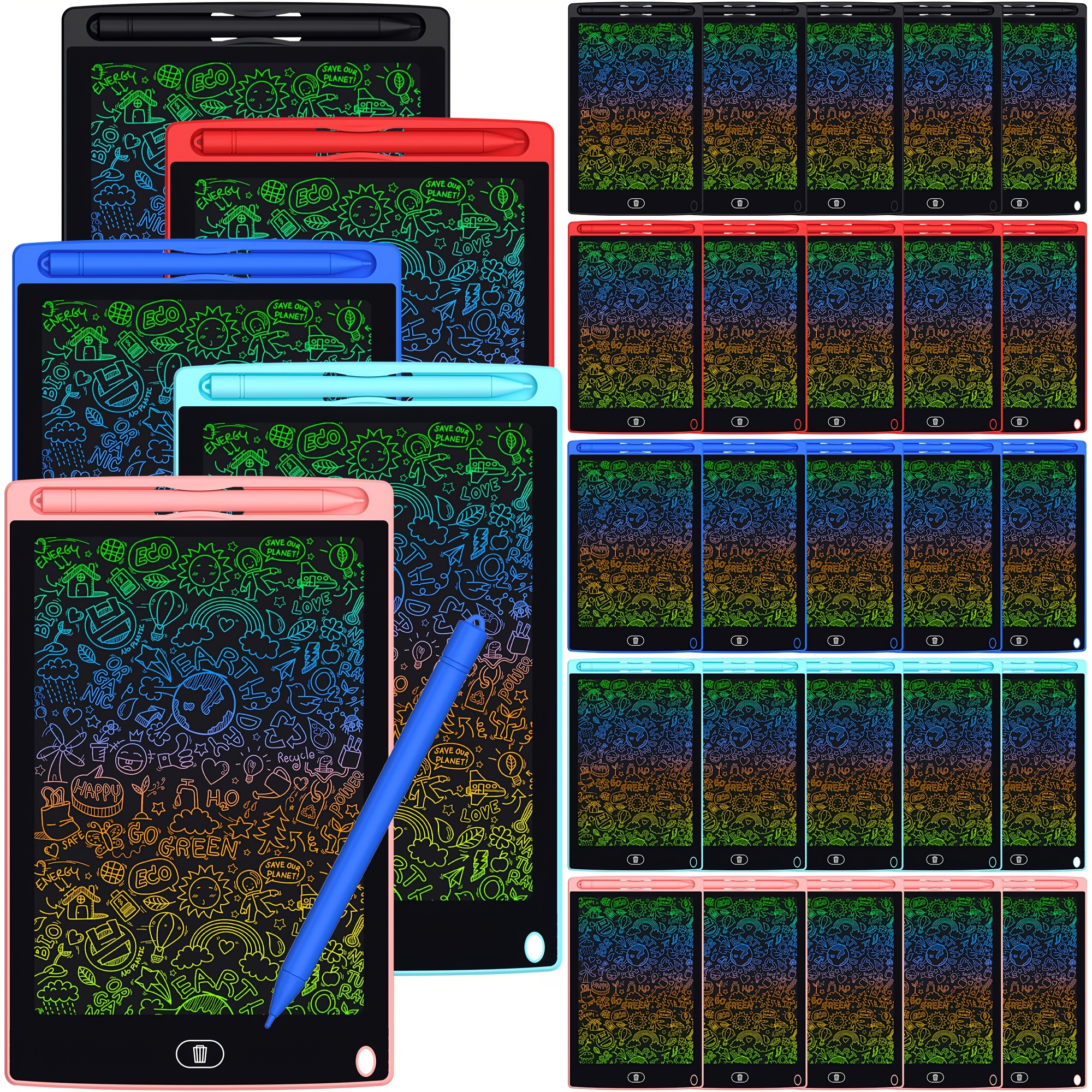 Tablette d'écriture LCD 12 pouces effaçable - VGEBY - Pour Enfant