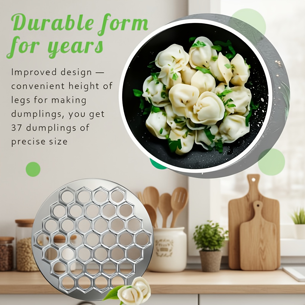 Northmas Dumpling Maker, Electric Automatic Dumpling Maker Machine For DIY Dumplings, Electric Gyoza-Making Machine, Dumpling Press Easy To Operate, Cordless Working, With Spoon And Brh, BPA Free