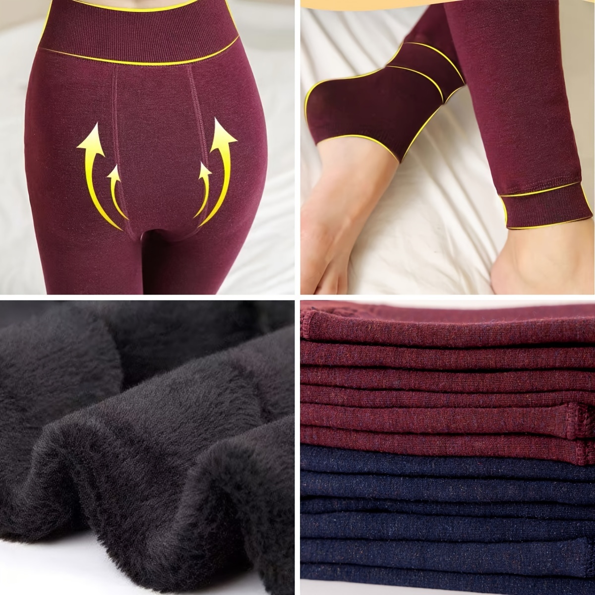 1/2 stuks Winter Meisjes Verjaardags- en Feestcadeaus, Damesleggings met Diamanten Bevestiging, Hoogelastische Broeken, Dik Geïsoleerde En Koudbestendige Jongerenbroeken, Dromerig en Mooi, Zacht en Casual