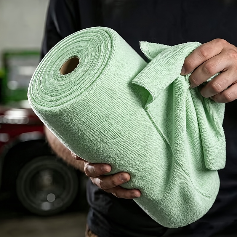 Temu – TEMU 1 Roll Reusable Cleaning Cloths, For Home Kitchen, Car Cleaning, Rv Cleaning Tools, Microfiber Roller Wipes, Dishwasher Replacement Cloths,