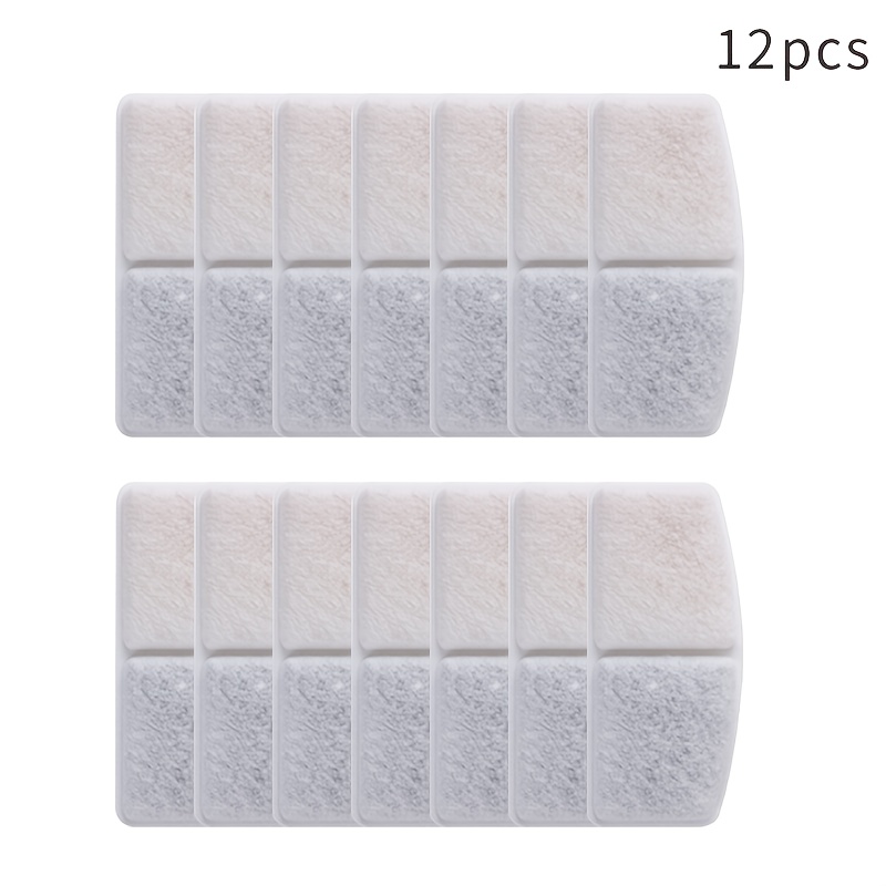 Image of Cat Water Dispenser Filter Core, 12 Packs Of Cat Water Dispenser Filter Core, Suitable For Pet Water Dispensers Such As Kaipai, Pet Water Dispenser Filter Core, Cat Drinking Basin Filter
