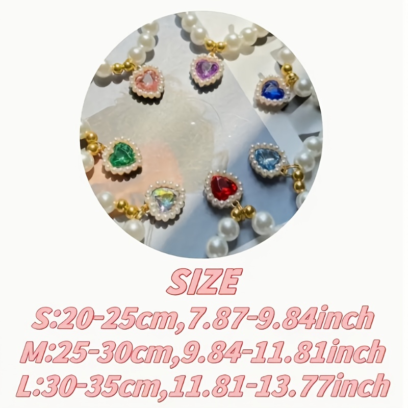 adjustable vintage pearl pet necklace with   pendant and bow charm elegant wedding accessory for dogs and cats holiday gift   fashionable design for special occasions pearl necklace Product details 0