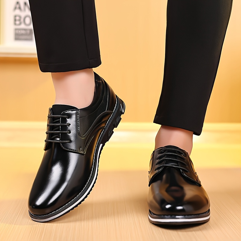 mens lace business casual shoes mens casual oxford shoes - Temu Qatar